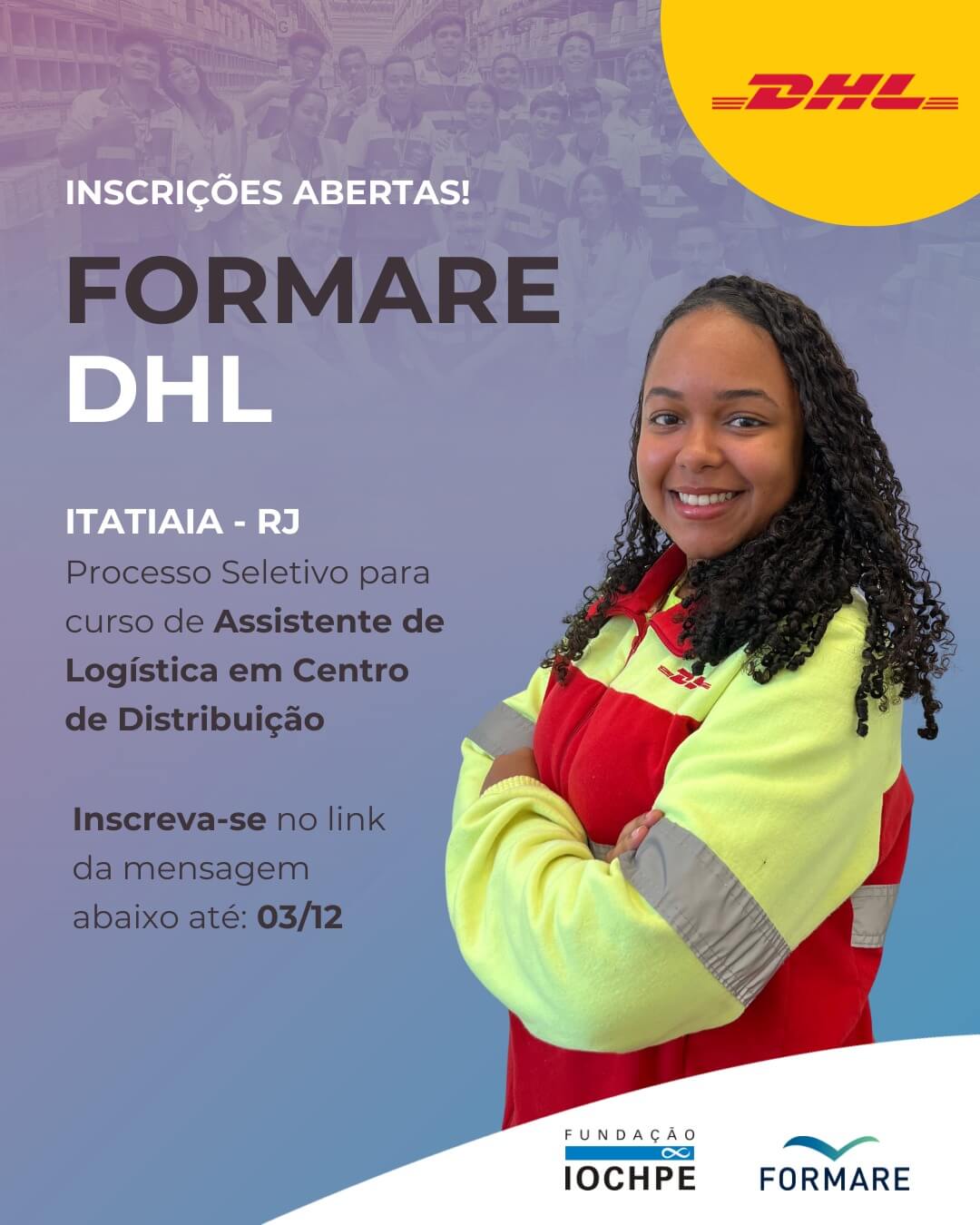 PROCESSO SELETIVO FORMARE - DHL ITATIAIA
