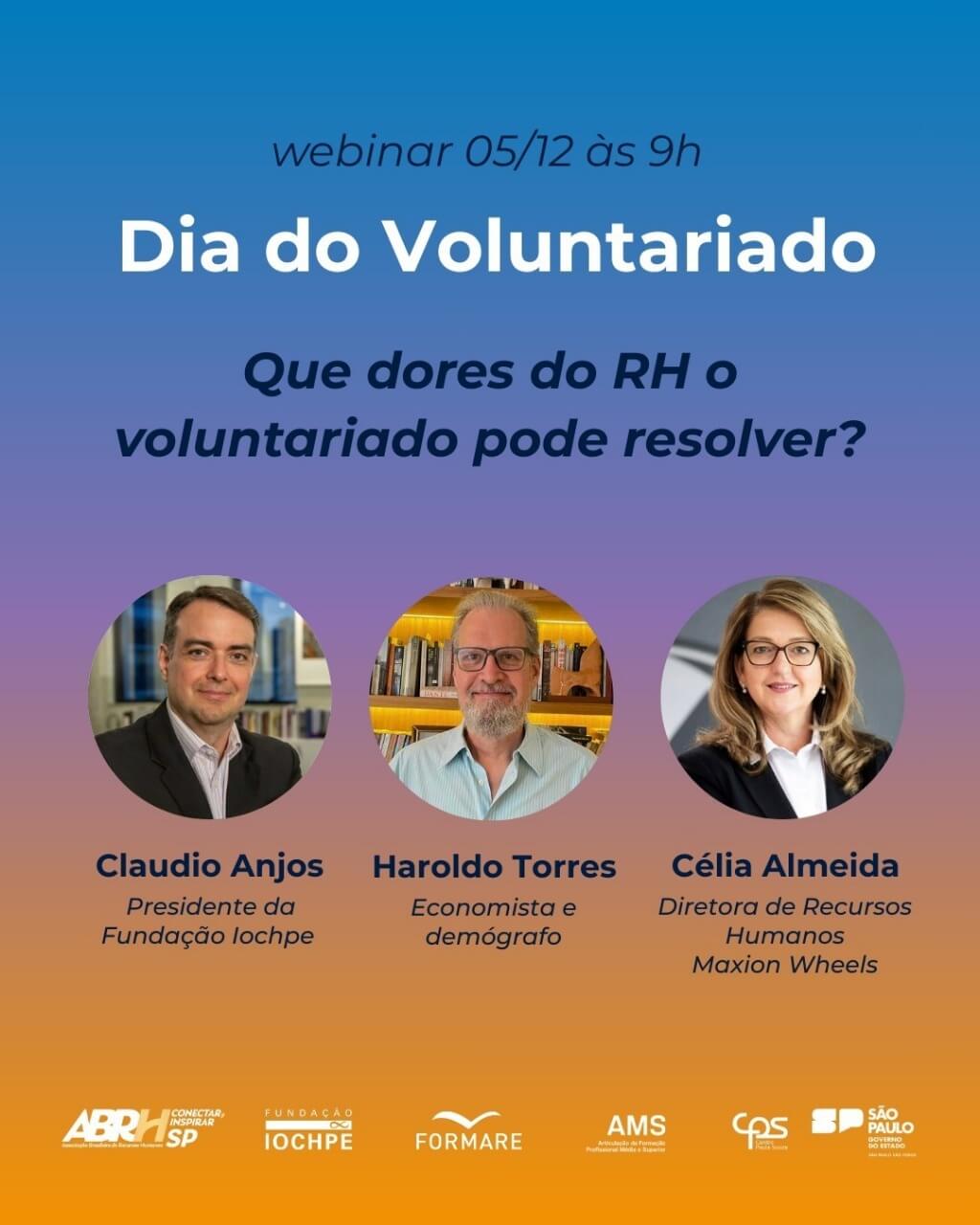 Dia do Voluntariado: Que dores do RH o voluntariado pode resolver?